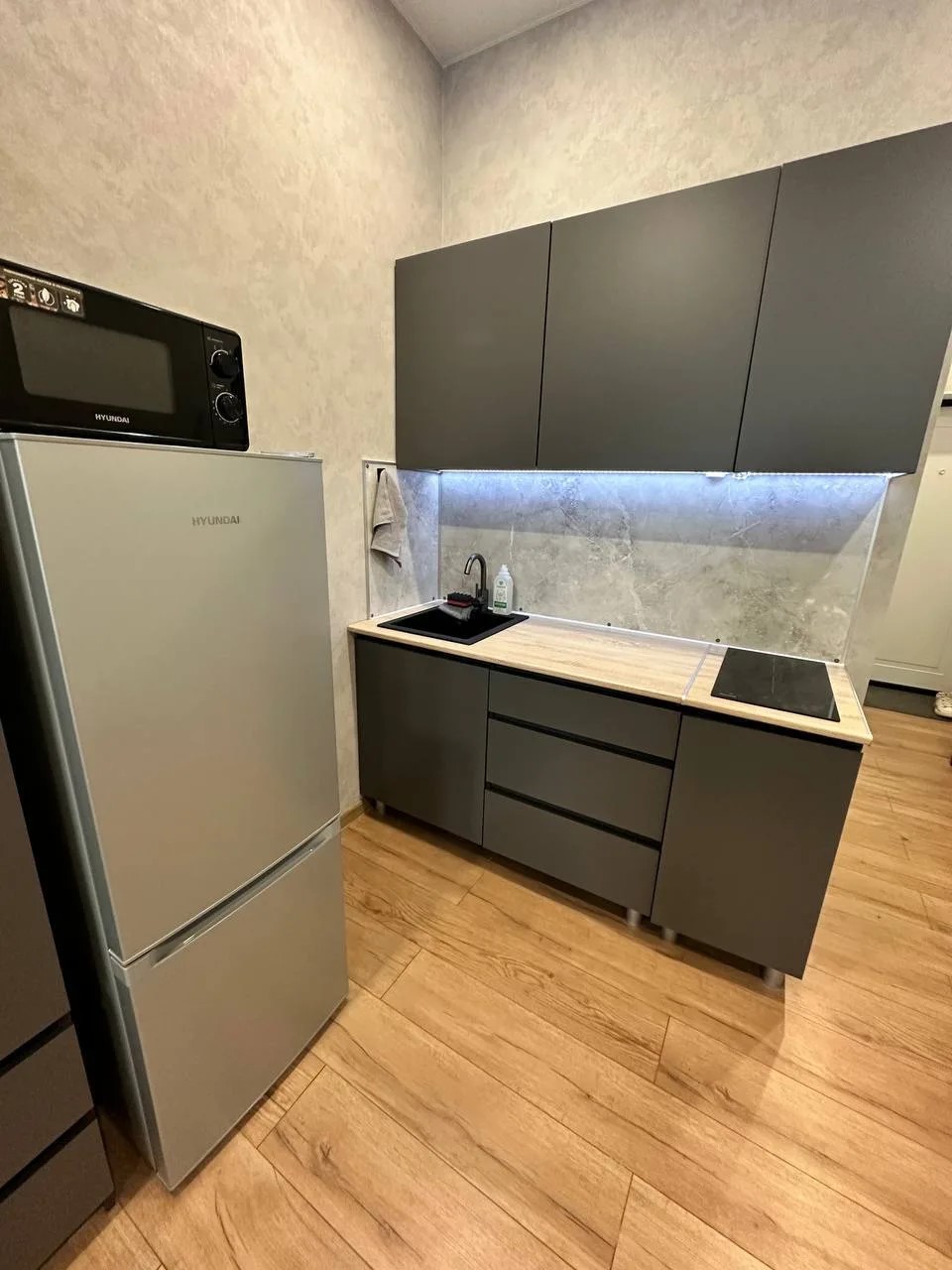 Квартира-студия, 25 м², 2 кровати