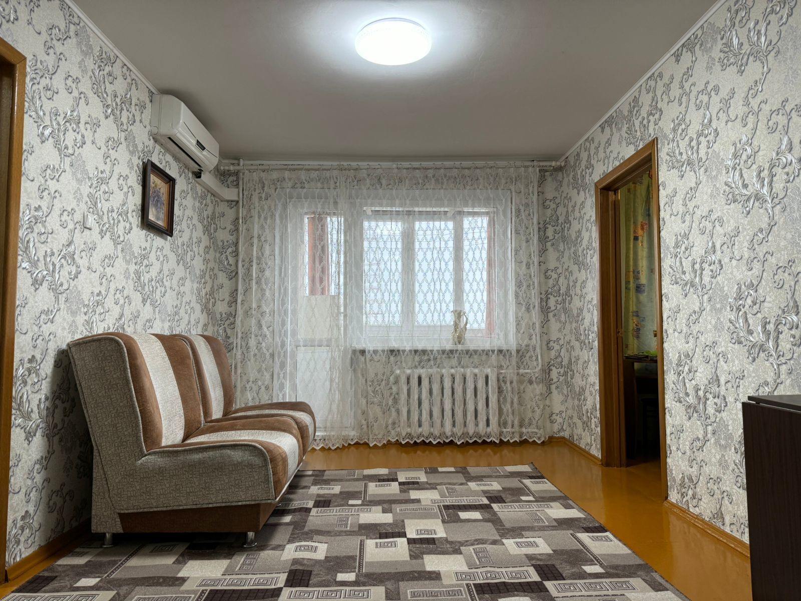 Трехкомнатная квартира.