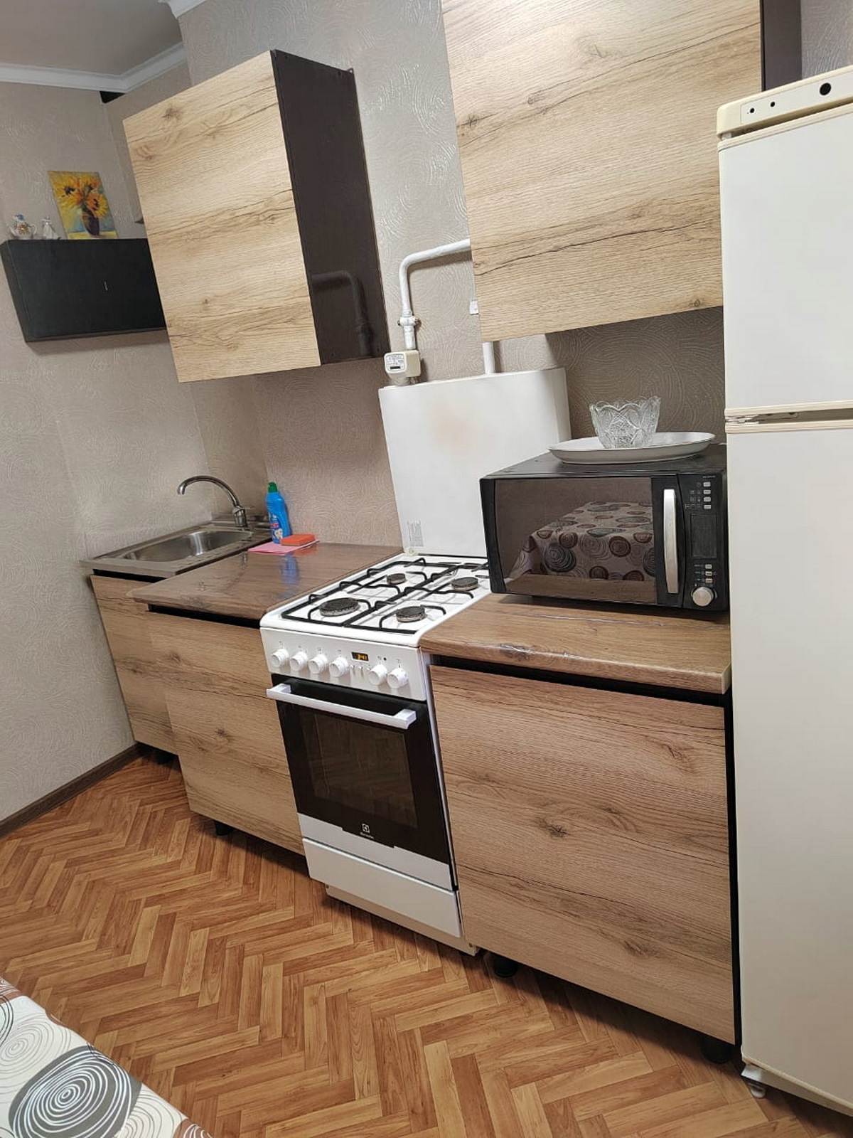 Трехкомнатная квартира.